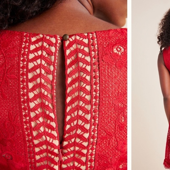 🌟hp🌟 Anthropologie NWT Georgia Mini Dress Size 4. - Picture 4 of 13